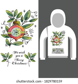 Sweaters vector design print illustration