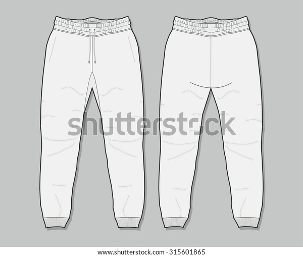 Sweatpants Vector Stock Vector (Royalty Free) 315601865