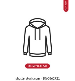 Sweatshirt icon vector