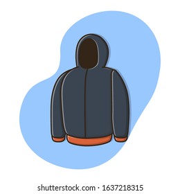 Sweatshirt Jacket Icon Vector Design Conceptual