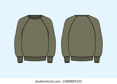 A sweatshirt is a long-sleeved pullover shirt fashioned out of thick, usually cotton cloth material. Sweatshirts are almost exclusively casual attire.