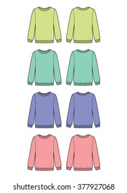 sweatshirt multi color