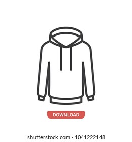 Sweatshirt vector icon