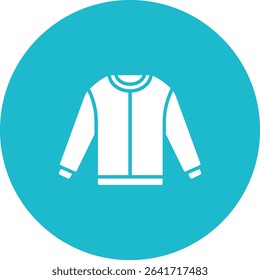Sweatshirt vector icon. Can be used for printing, mobile and web applications.