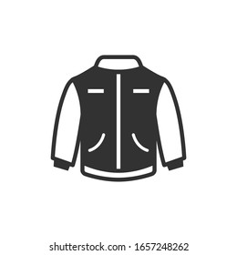 Icono vector Sweatshirt sobre fondo blanco.