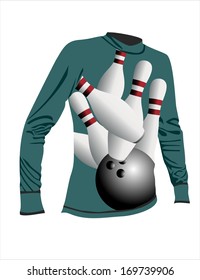 sweatshirt. vector template design