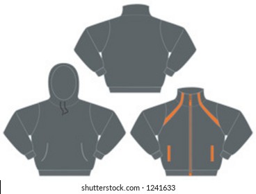 Sweatshirt with and without hood