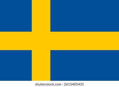 Sweden flag illustrator country flags symbol nation  