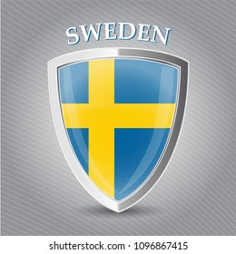 Sweden Flag - Metal Icon