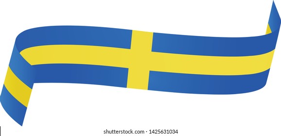 Sweden flag. Simple vector Sweden flag