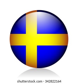 Sweden Glossy Icon