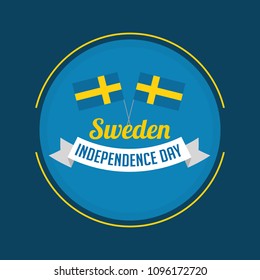 Sweden Independence Day Background.