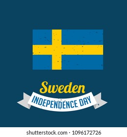 Sweden Independence Day Background.