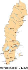 Sweden Map