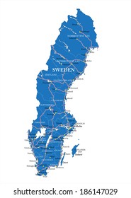 Sweden map