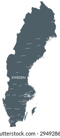 Sweden map