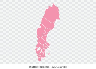 Schweden Karte Rose-Hintergrund-Qualitäts-Dateien png