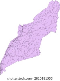 Sweden Municipality Ale Vector Road Map