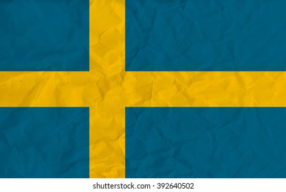 Sweden  paper  flag