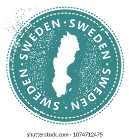 Sweden Rubber Stamp