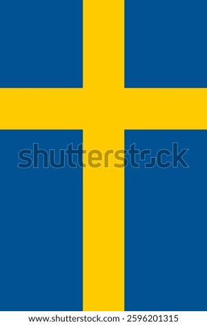 Sweden Vertical Flag, Vertical Flag Sweden