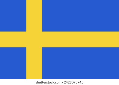 Swedish flag background High resolution illustrations vector