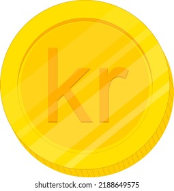 Swedish Flag vector hand drawn flag, Swedish krona vector hand drawn 