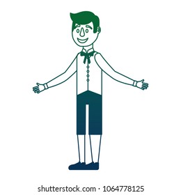 Swedish man with typical costume
