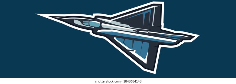 Swedish modern fighter jet icon vector illustration 