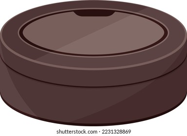 Swedish Snus Tin Vector Icon