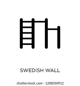 Swedish Wall icon. Swedish Wall symbol design from Gym and fitness collection. Simple element vector illustration on white background.