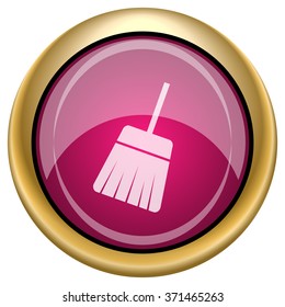 Sweep icon. Internet button on white background. EPS10 vector.
