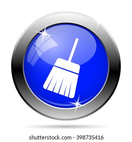 Sweep icon. Internet button on white background. EPS10 vector