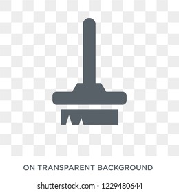 Sweep icon. Trendy flat vector Sweep icon on transparent background from Cleaning collection. 