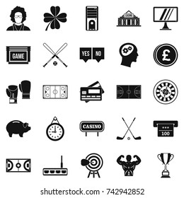 Sweep icons set. Simple set of 25 sweep vector icons for web isolated on white background