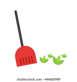 Sweep leaves