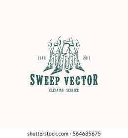 Sweep Logo Vector