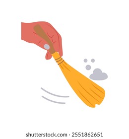 Sweep Flat Icon, Vektorgrafik