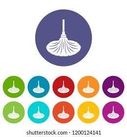 Sweeping icon. Simple illustration of sweeping vector icon for web