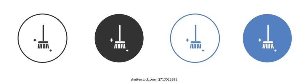 Sweep Symbol einfach minimalistisch Vector EPS
