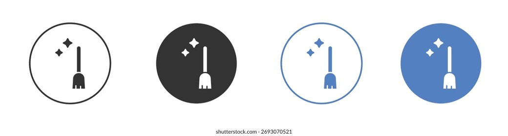 Kehrender Symbolvektor. Illustration der Logo-Vorlage