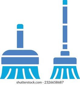 Sweeping Tools vector icon. Can be used for printing, mobile and web applications.