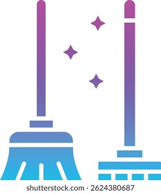Sweeping Tools vector icon. Can be used for printing, mobile and web applications.