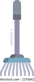 Sweep-Vektorgrafik-Symbol im trendigen, flachen Stil einzeln auf weißem Hintergrund