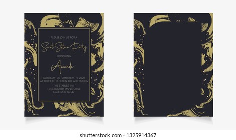 Sweet 16 Invitation, Sweet sixteen invitations