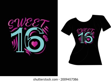 Sweet 16 women T Shirt