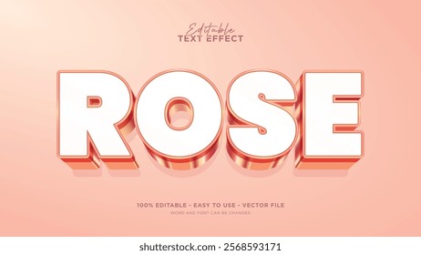 Sweet 3d text effect, love text style effect