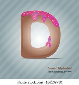 Sweet alphabet D