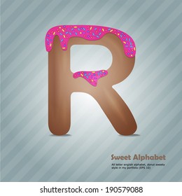 Sweet alphabet R