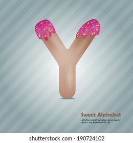 Sweet alphabet Y